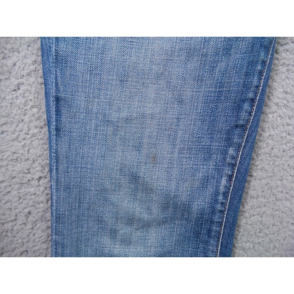 Citizens of Humanity Jeans Womens 29 Blue Denim Kelly Low Waist Cropped Stretch - Picture 16 of 16